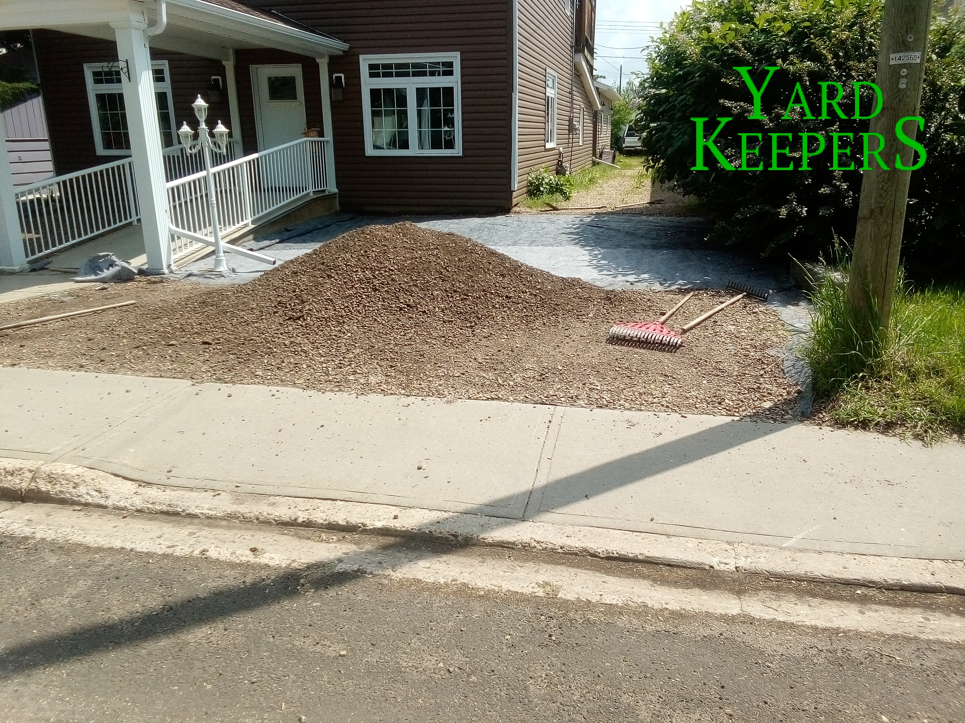 Secured Landscape Liner